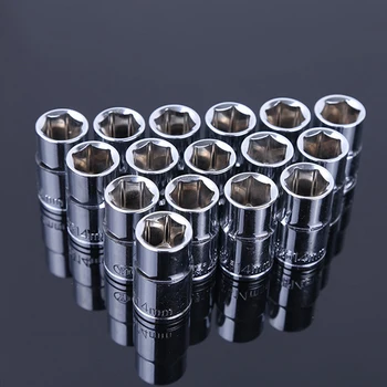 

UNeefull 1pcs 1/2 Socket Wrench short Head Sockets Tools Auto Repair Tool Casing Tool Sleeve Removal Tool Cart Standard 8-32mm