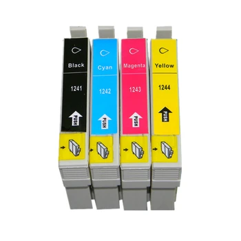 

8pcs Ink cartridge For Epson T1241 T1242 T1243 T1244 for Epson Stylus NX420 430 NX125 NX127 NX130 NX330 Printer