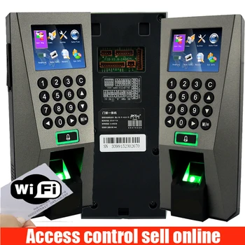 

ZK F18 Biometric Fingerprint Access Control And Time Attendance With WIFI TCP/IP 125KHZ RFID Card Door Access Control System