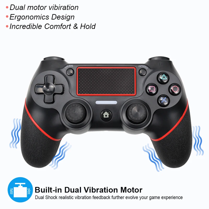 Bluetooth беспроводной джойстик для PS4 контроллер подходит для mando ps4 консоль для Playstation Dualshock 4 геймпад для PS3 консоль