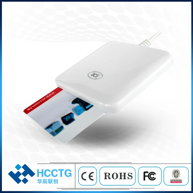 ACS ISO7816 Смарт IC Картридер для чиповых карт писатель с интерфейсом USB ACR38U-I1