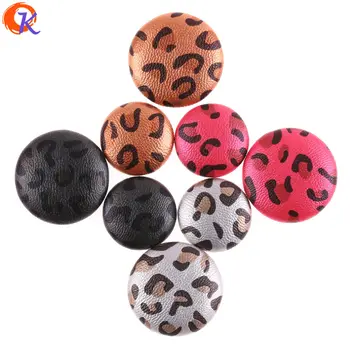 

Cordial Design 20MM 25MM 100Pcs Jewelry Making/DIY/Hand Made/Leopard Print Leather Effect/Jewelry Decoration/Earring Findings