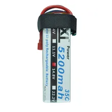 XXL Battery 5200mah 14.8V 4S 35C MAX 70C RC Toys & Hobbies For Helicopters RC Models Li-polymer Battery