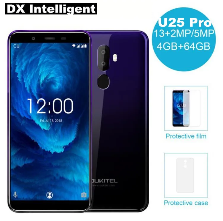 Оригинальный Oukitel U25 Pro 4G мобильный телефон 5 &quotFHD MTK6750T Octa Core 4 GB + 64 13MP Android 8 1 3200 mAh