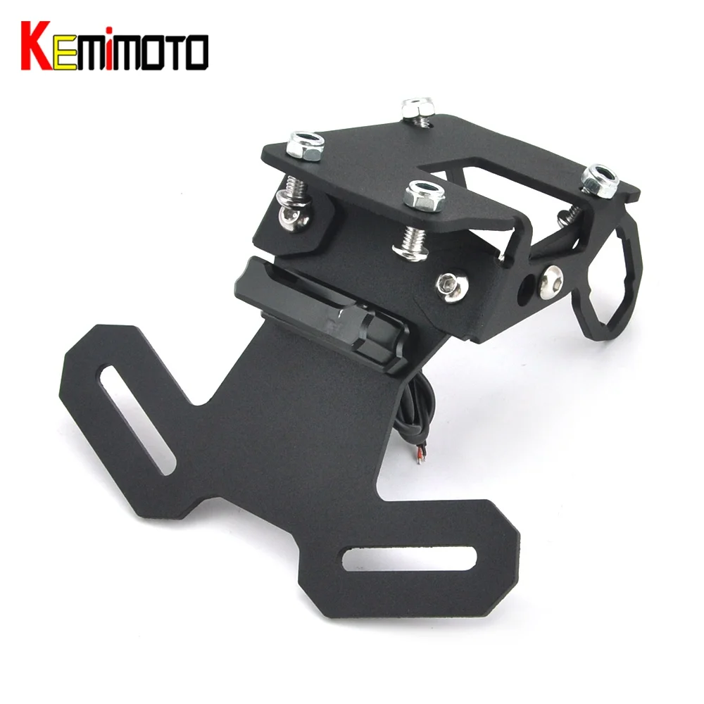 

KEMiMOTO for kawasaki Z900 2017 for kawasaki Z 900 Accessories Moto Motorcycle Fender eliminator Licence plate holder Bracket