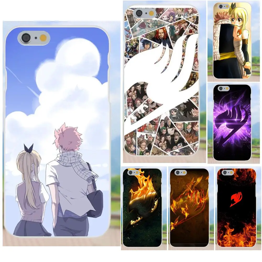 Fairy Tail Аниме Манга логотип ТПУ защитные чехлы для телефонов samsung Galaxy Note 5 8 9 S3 S4 S5 S6 S7