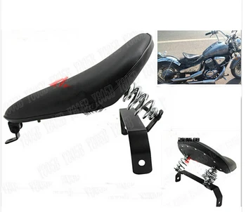 

Motorcycle Solo Spring Seat +Mounting Bracket For Fit Electra Glides Street Glides Road Glides Tour Glides Dyna Wide Glide