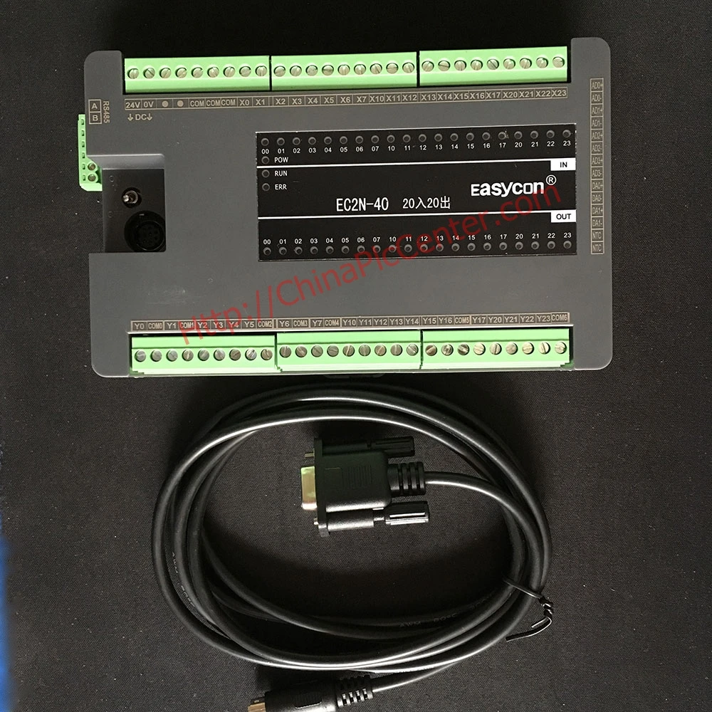 

EC2N 40MT 40MR with speed pulse control stepper servo 100K compatible FX2n PLC