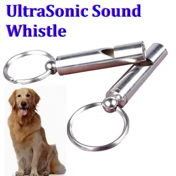 

200pcs/lot * High Quality Dog Training Whistle Ultrasonic Adjustable Sound Key Chain