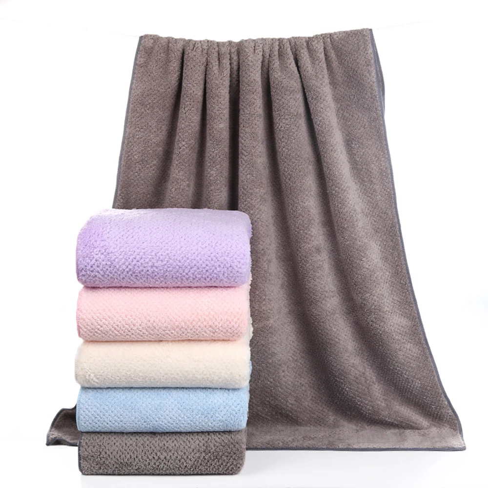 Superfine fiber Bath Towel + Bathing Face Towels Set Quick Drying