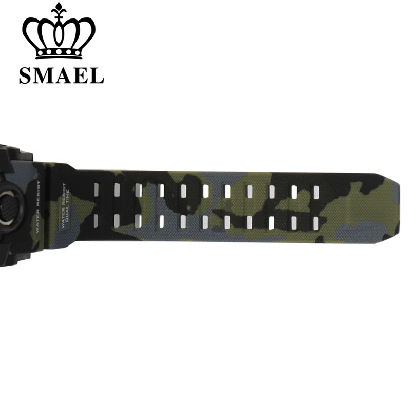 SMAEL Men Outdoor Sports Watches Military Digital Watch Men's Fitness 1545 50m Waterproof Wristwatch Reloj Hombre Montre Homme