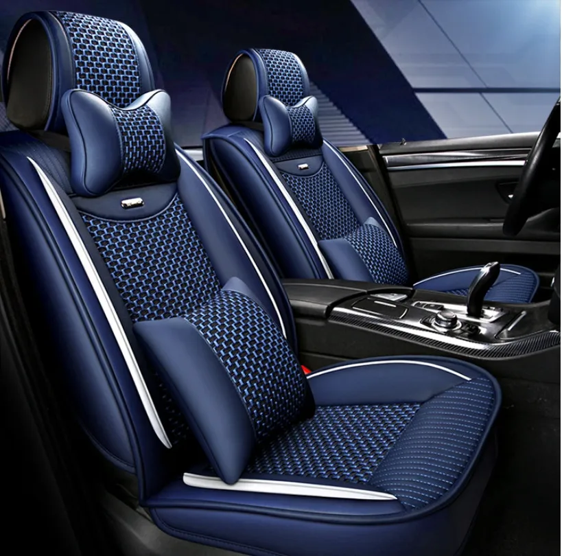 

Best quality! Full set car seat covers for Toyota Land Cruiser Prado 150 5 seats 2018-2010 breathable seat covers,Free shipping