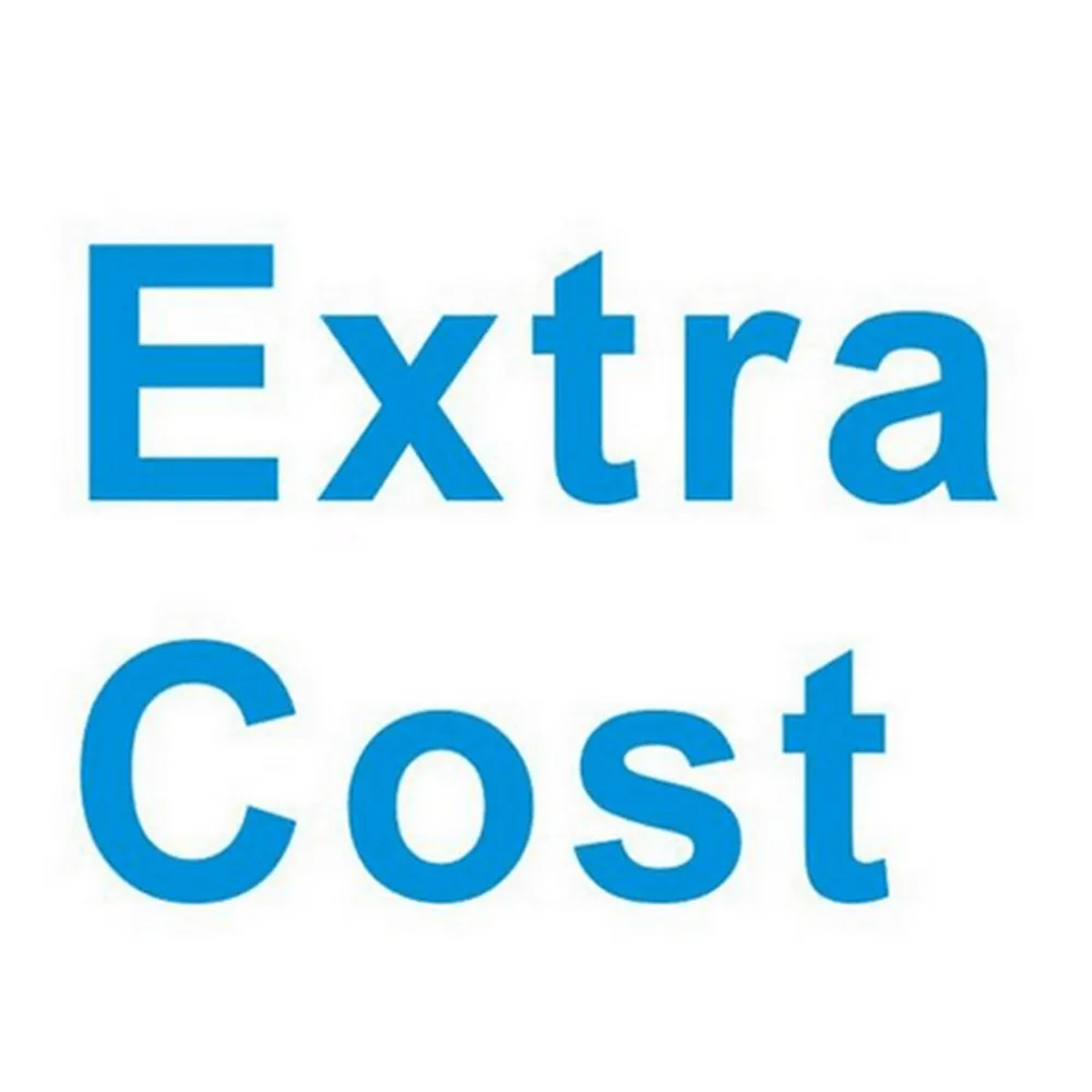

Additional cost for the order