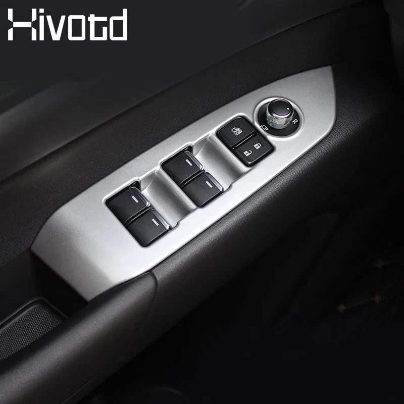 

Hivotd For Mazda CX-5 CX5 2017 2018 2019 Inner door Armrest Window Car Auto Switch Button Cover Trim Cover Interior accessories