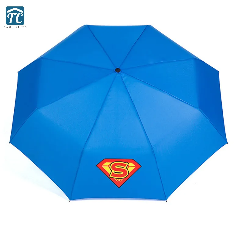 

Children Cartoon Three-folding Umbrella Sunshade Rainny Waterproof Windproof Outdoor Leakproof Children Creative Sunny