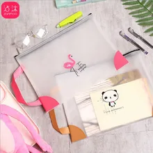 ТПУ портативный А4 прозрачный на молнии файл папка Сумка Мульти карман Книга сумка офисные и канцелярские принадлежности для школьников