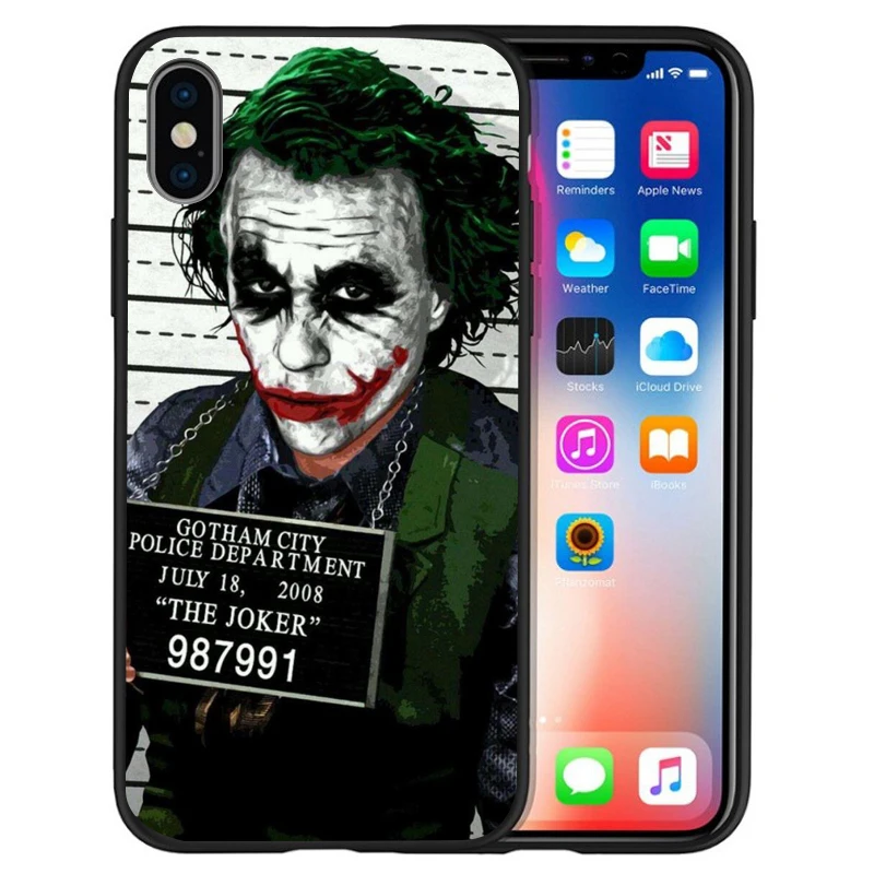 Чудо-яд Дэдпул Человек-паук Мягкий силиконовый чехол для iphone X XS Max XR 6 7 8 Plus 5S SE Черная защитная задняя крышка Fundas - Цвет: 01