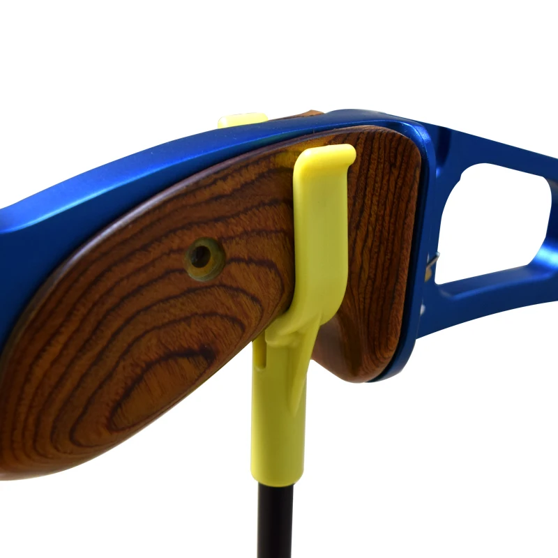 Online 7 farbe Bogen Stehen Recurve Bögen Halter Montieren Aufhänger für Bogenschießen Jagd Outdoor Sport 7 Farben
