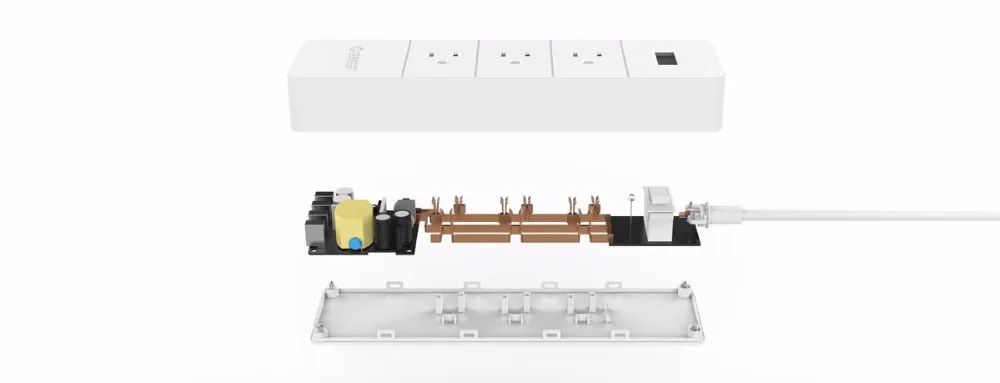 ORICO 4 USB розетка с 3AC 2AC розетка US переходник-стабилизатор напряжения розетка Умная Электронная полоса Макс 1250 Вт