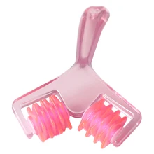 Abnehmen Kinn Massage/Unregelmäßigen feder rad design kinn massage rad/Gesicht Vibration Gesichts Schönheit Roller/Massager Stick