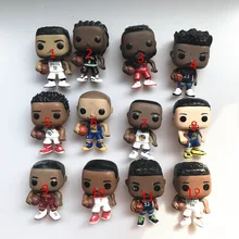 Funko pop бывший в использовании баскетбольный игрок карри, Харден, Клай, Дюрант, пол, Ирвинг, Джанис Виниловая фигурка Коллекционная модель игрушки