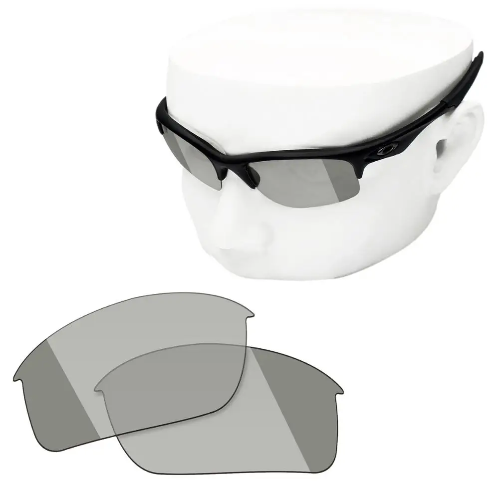 

OOWLIT поляризованные Сменные линзы серого цвета фотохромные для-Oakley Bottle Rocket OO9164 солнцезащитные очки