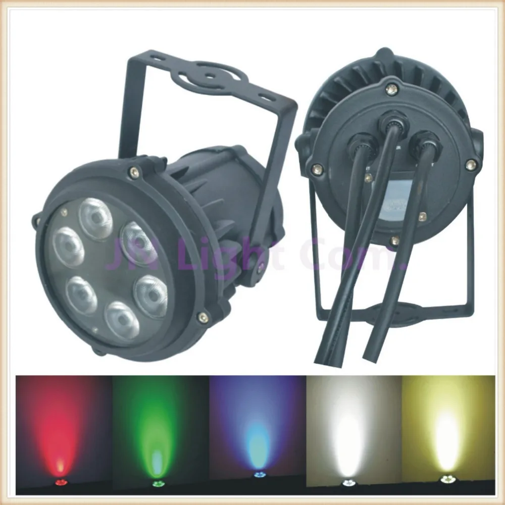 

1pc 6*10W RGBW 4in1 Mini Outdoor Waterproof LED Par Light/DMX DJ Equipments Controller KTV Bar Wedding Party Disco Stage Light