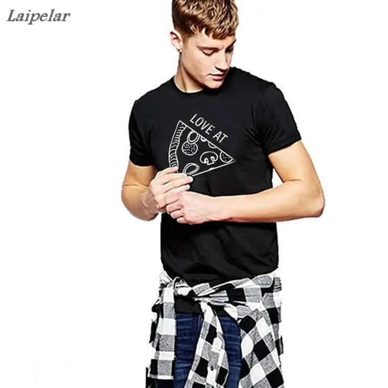 Laipelar Pizza Couple T Shirts For Lovers 2018 Casual Matching Couple Clothes Summer Men And Women Valentine's Tops Tees