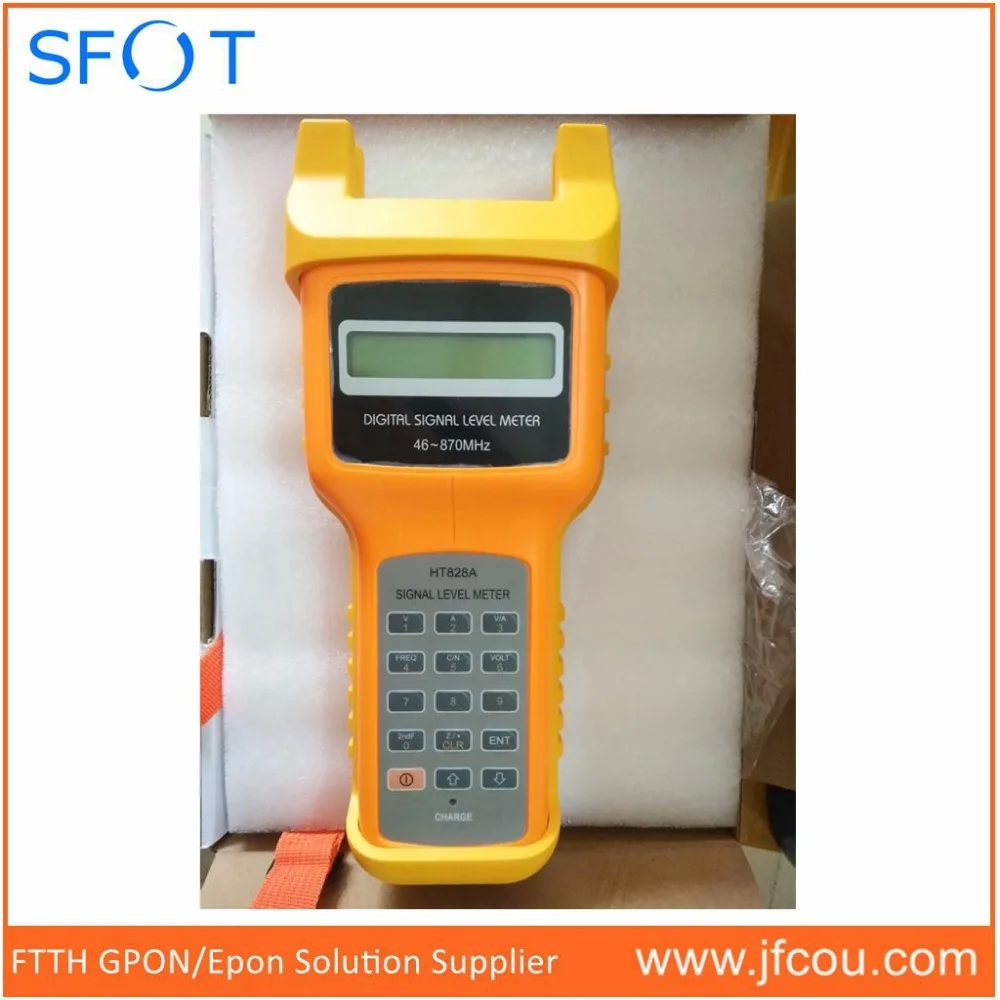 HT828A CA TV аналоговый ТВ сигнал измеритель напряженности поля|tv strength meter|catv signal metercatv