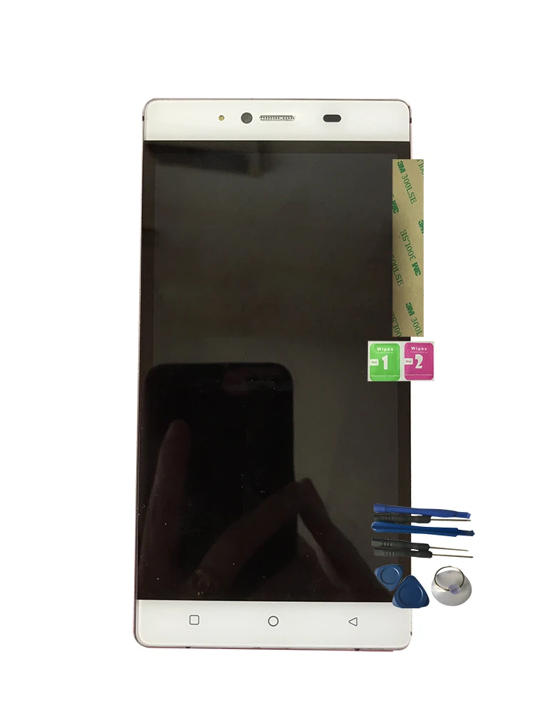

RYKKZ For For S-Tell M573 LCD Display With Touch Screen Panel Glass Digital Assembly Replacement With Tools
