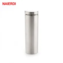 NAIERDI Diameter 25mm Stainless Steel Acrylic Advertisement Fixing Screws Glass Fasteners Standoff Nail Billboard Fixing Screws