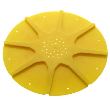 

1 pcs Beekeeping 8 Bees Runner Round Beekeeping Tools Orange Plastic Beekeepers Beehive Bee Farming Appliance Bee Escape