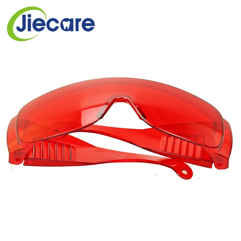 1 PC Dental Red Protective Safety Glasses Anti fog For Curing Light