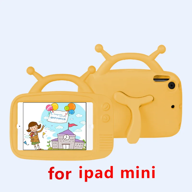 Детский мягкий пенопластовый чехол Silione EVA для Apple ipad mini 1 2 3 4 противоударный