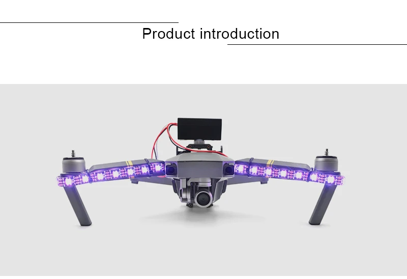 DJI Mavic Pro светодиодный Комплект расширения шасси для DJI Mavic Pro Drone DIY аксессуары