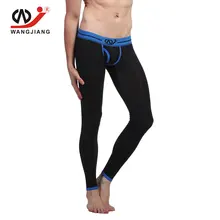 WJ зимние теплые мужские кальсоны с модальным принтом термобелье мужские кальсоны мужские термобелье