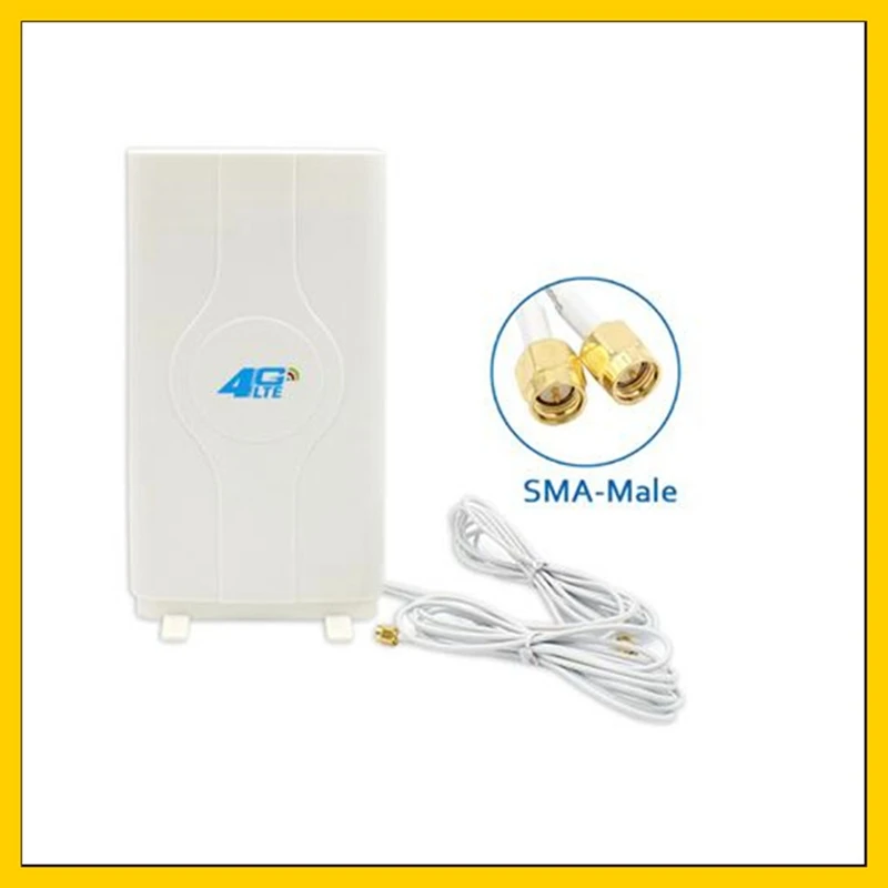 Внутренняя антенна 3g 4g LTE 2 шт. внешняя панель SMA male /2 * CRC9/2 TS9 усилитель коннектора