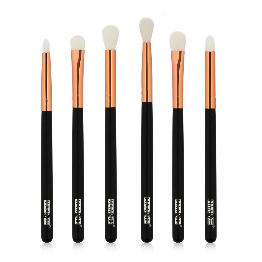 

6pcs Cosmetic Makeup Brush Blusher Eye Shadow Brushes Set Kit 15cm l soft easy-to-grip synthetic fibers durable Makeup tools