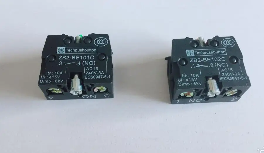 

Контактный блок TELE 100, 10 А, ZB2-BE101C в, ZB2-BE102C шт., 400