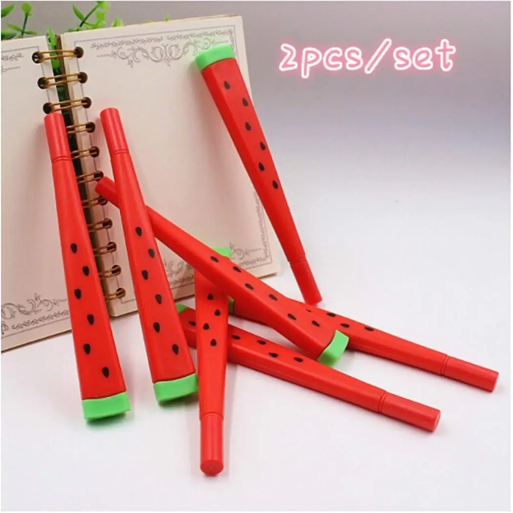 

Girlish Cartoon Student Office Writing Creative Watermelon 0.05cm/0.02inch 11g 15cm/5.9inch Modeling Gel Pen