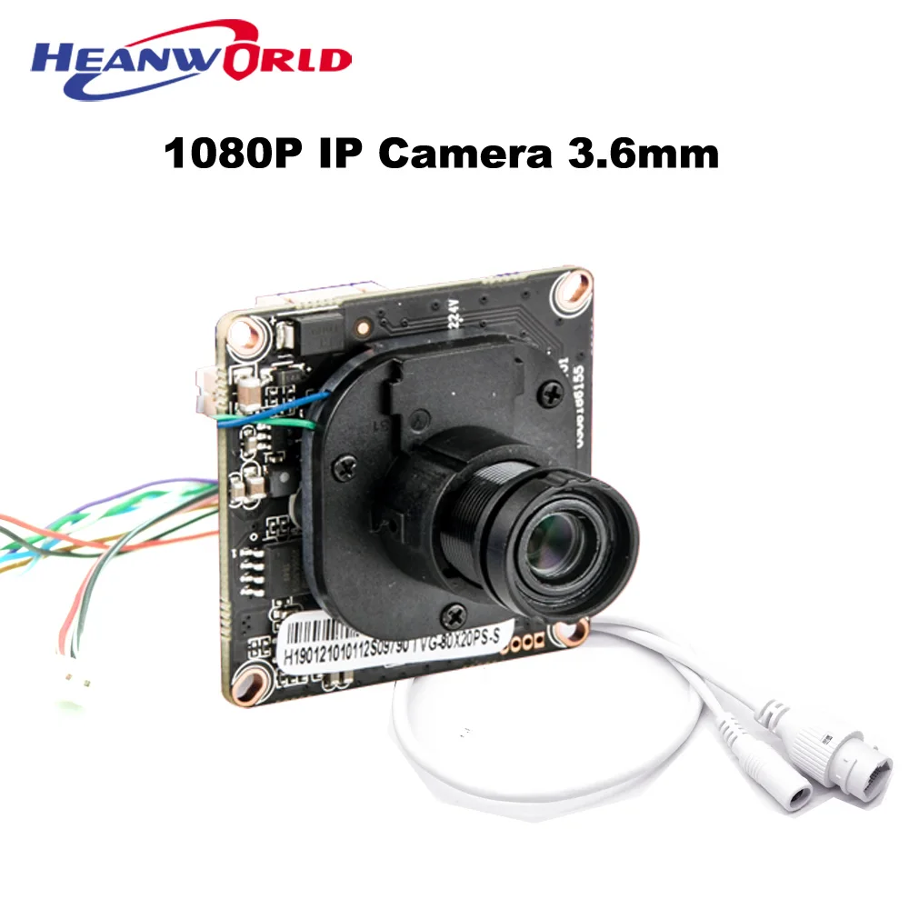 

Heanworld Mini IP camera 1080P HD Security Camera 2MP Module Mainboard ONVIF P2P Network IP CCTV IP Cam H.265X AI face detection