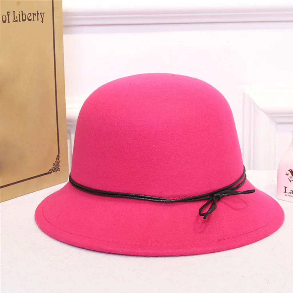 Fedora шляпы благородные шерстяные мягкие шляпы шляпа для женщин шляпа мода лук-колпачок винтажные элегантные женские кепки брендовые мягкие девушки Chapeu