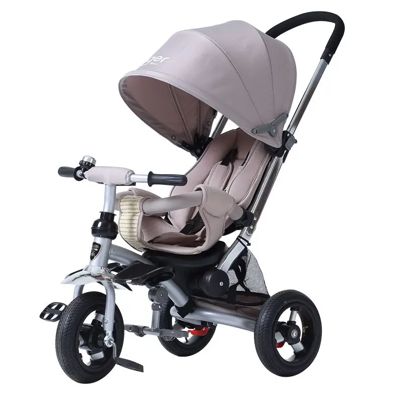3in1 baby tricycle High Quality Baby Stroller trike 3 rubber Wheels and