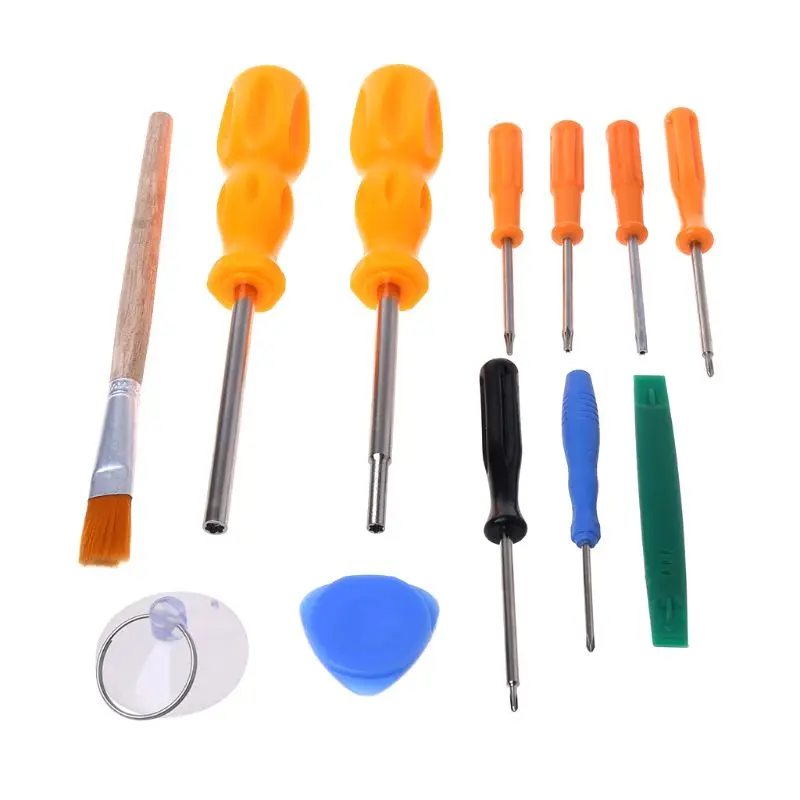 

12 in 1 Professional Repair Tool Kit Screwdriver Multitool Hand Prying Tools for Nintendo Switch NS Xbox360 Game Controller