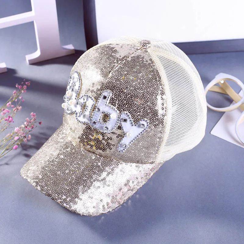 Детские дышащие кости diamond Snapback Кепки хип-хоп письмо детские Бейсбол шапка для мальчиков и девочек Bone Кепки спорта на открытом воздухе для детей's Кепки - Цвет: Khaki