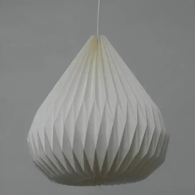 Goede Opknoping Origami moderne wit papier hanglamp/DIY handgemaakte IA-72