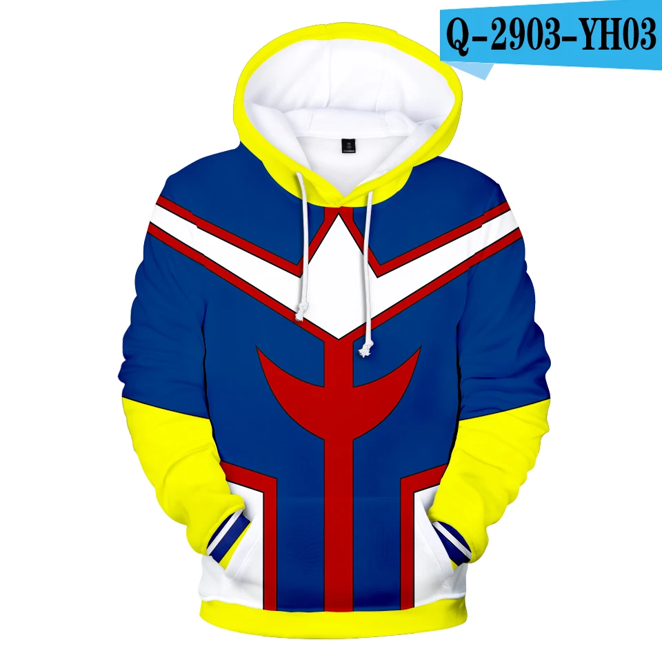 3D Boku No/My Hero Academy мидория изуку Deku Косплей Мужчины/Женщины Толстовка толстовки высокого качества куртки пальто пуловер