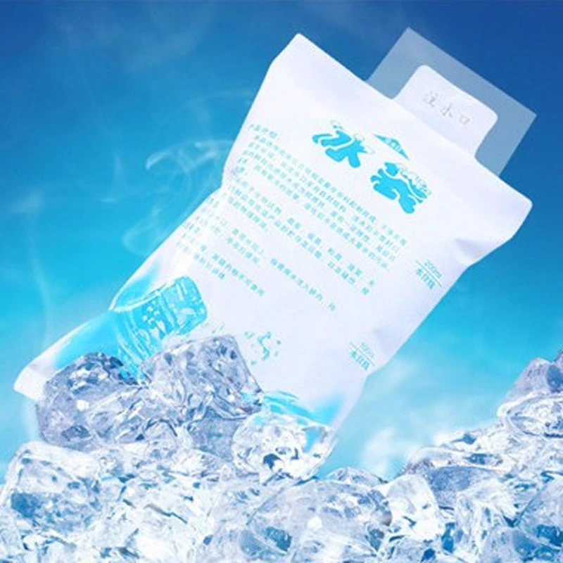 

40pcs/lot 400ml thicken Reusable Gel Ice Bag Cool Pack High Quality Fresh Cold Cooler Bags For Food Storage,Picnic Ice Bag