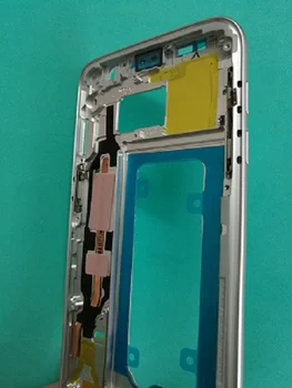 

10x original Middle Frame For Samsung Galaxy S7 G930 G930F Mid Bezel Metal Frame Housing Chassis with Side Key Replacement Parts