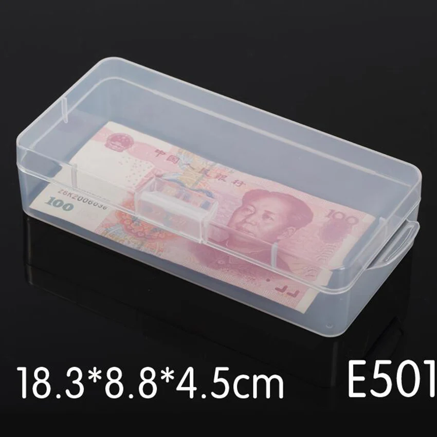 Rectangular Plastic Clear Transparent Storage Electronic Parts Screw Beads Box Collection Container Organizer rolling tool chest Tool Storage Items